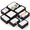 Black-10, variant on Black 21-Pack Drawer Organizer Storage Bins for Clothes Socks and Home Organization