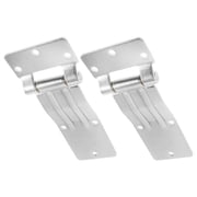 Worgeous 2pcs Heavy Duty Side Door Hinges For Truck Door Hinges Box Truck Rear Door Hinge Refrigerated Truck Side Hinge Truck Hinge Replacements
