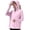 Pink, variant on UPF 50+ Sun Protection Jackets for Women Hooded Lightweight Zip Up Long Sleeve UV Sun Shirts Casual Workout Jackets with Face Mask