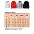 thumbnail image 5 of Innerwin Sweat à Capuche pour Hommes, Veste d'Hiver à Manches Longues, Blanc P, 5 of 5