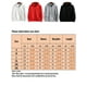thumbnail image 3 of Outwear para hombre Sudadera con capucha y cuello Chaqueta de manga larga Sudaderas con cremallera de invierno Abrigo deportivo de color sólido, 3 of 3