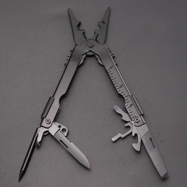 13 in 1 Portable Multifunction Tool Pliers Screwdrivers ire Stripper Folding Plier Pocket Cutter EDC Combination Tools for Outdoor Camping Fishing