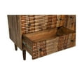 thumbnail image 6 of Porter Designs Waves Solid Sheesham Wood Dresser - Brown, 6 of 11