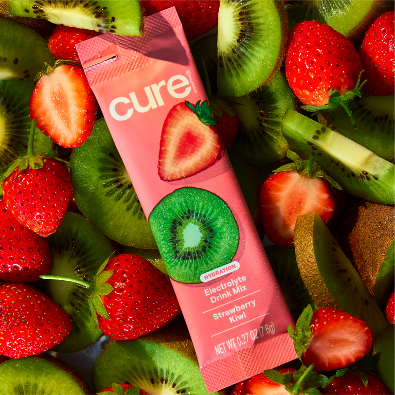 Cure Hydration Strawberry Kiwi Electrolyte Drink Mix, 10 Pack photo 3