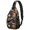 Basketball and Flame Gray Pattern, variant on Basketball and Hoop Wooden Pattern Sling Backpack, Unisex Cycling Crossbody Bag with Side Mesh Pockets, Breathable Padded Back Gift Ideas for Travel Shopping Commuting