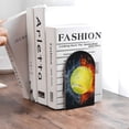 thumbnail image 6 of Sikiie Tennis Ball In Fire And Water Bookends 1 Pair, Wood Bookends for Shelves, Book Ends for Shelves, Book Shelf Holder for Home Office, 6 of 7