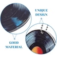 thumbnail image 6 of FRCOLOR 2Pcs Record Hanging Charm Keychians Pendant Music Party Favors Record Charm Record Pendant for Keychains, 6 of 8