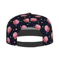 thumbnail image 4 of Haiem Cartoon Donut Planets Classic Snapback Cap Flat Bill Hat Baseball Cap Adjustable Size Cotton Dad Hat, 4 of 9