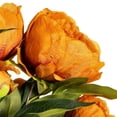 thumbnail image 2 of Vickerman 23" Artificial Coffee Peony Spray., 2 of 7