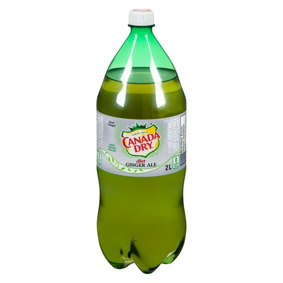 Canada Dry® Diet Ginger Ale 2L Bottle, Canada Dry Diet GingerAle 2L