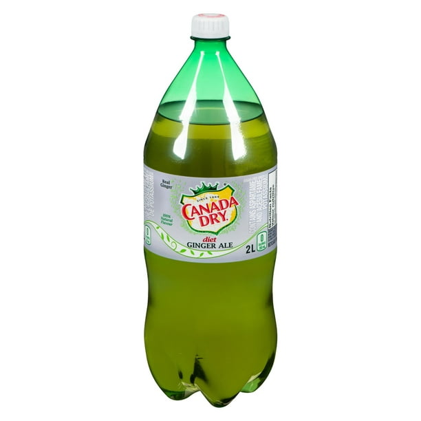Soda gingembre diète Canada DryMD - Bouteille de 2 L Canada Dry Gingembre Diete 2L
