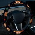 thumbnail image 2 of Gingerbread Man Steering Wheel Cover 14.5 Inch, Printing, PVC Leather, Auto Accessories - Car Wheel Covers, Steering Wheel Covers, Car Wheel Cover, 2 of 6