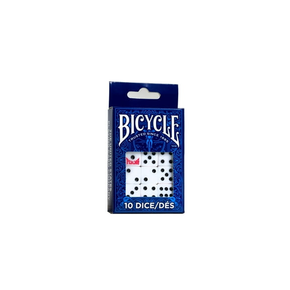 Bicycle Dice 10 Die Package (Pack of 5)