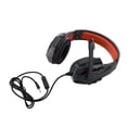 thumbnail image 1 of Auriculares SY-GX10 con micrófono externo y control de volumen, diseño ergonómico y ligero para juegos y música, compatibles con múltiples plataformas, color rojo., 1 of 6