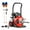 50FT, variant on Powerful Electric Drain Cleaning Machine - 50FT x 1/2" Sewer Snake Auger, 6 Cutter Heads, Air-Activated Foot Switch, Portable Plumbing Tool for 1"-4" Pipes