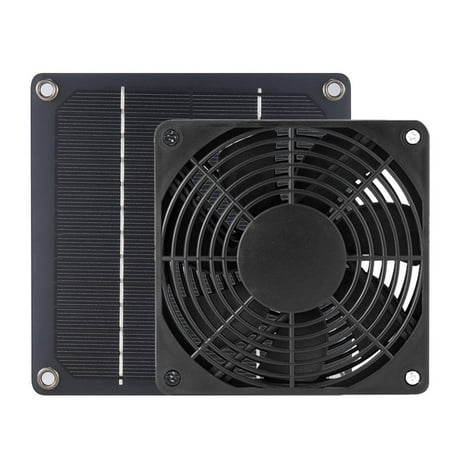 

Fovolat Solar Panel Exhaust Fan|3W High Speed Outdoor Solar Pet Exhaust Fan|Easy to Use USB Solar Mini Exhaust Fan With DIY Air Circulation System