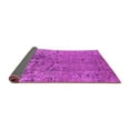 thumbnail image 2 of Ahgly Company Indoor Round Oriental Pink Industrial Area Rugs, 7' Round, 2 of 4