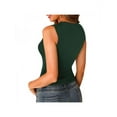 thumbnail image 2 of Luxsea Women Fashion Solid Color Shoulder Hollow Sexy Outer Wear Knitted Ladies Vest, 2 of 4
