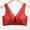 Watermelon Red, variant on Zunfeo Bras for Women- Push-up Lace Sexy Wire Free Full Figure Bralette Underwear Green S