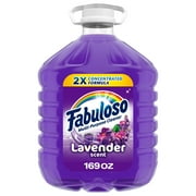 Fabuloso Multi-Purpose Cleaner, 2X Concentrated Formula, Lavender Scent, 169 oz (2ct)