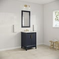 thumbnail image 5 of Water Creation Elizabeth 24" Hardwood Single Bathroom Vanity in Blue & Gold, 5 of 7