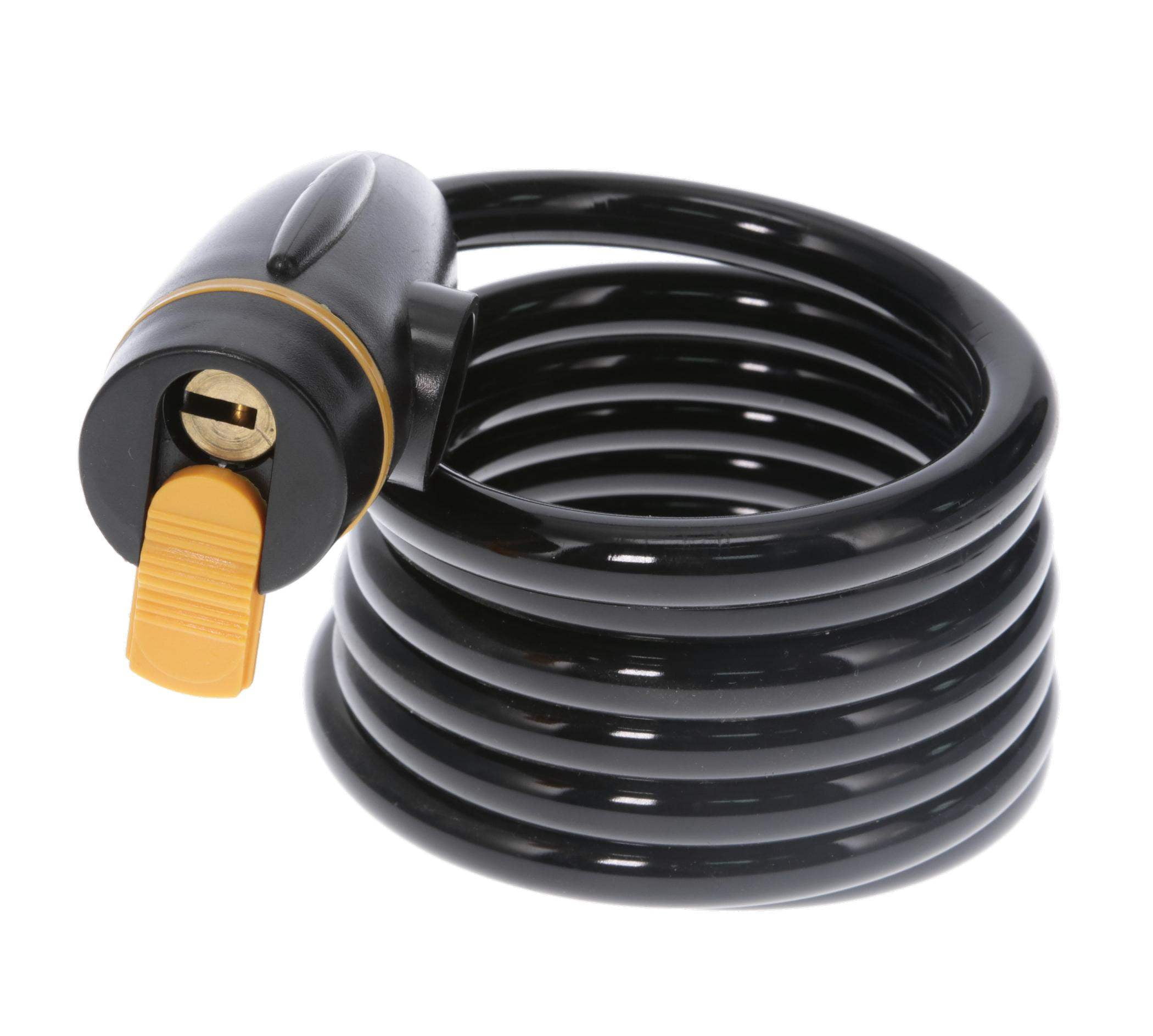 (3 pack) Muddy Treestand Cable Lock, 6' Long, 1/4'' rubber-coated cable