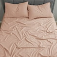 thumbnail image 3 of Nestl Ensemble de Draps Grand, Ensemble de Draps de Lit 4 Pcs en Microfibre 1800 Series à Poches Profondes, 3 of 8