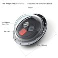 thumbnail image 2 of Puerto domo para GoPro Hero 8 Black GEPULY con funda impermeable, 2 of 9