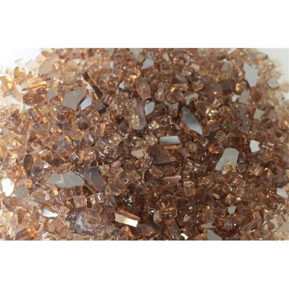 Broilmaster DG1BCR 1 sq. ft. Decorative Reflective Crushed Glass, Copper