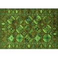 thumbnail image 1 of Ahgly Company Indoor Rectangle Oriental Green Industrial Area Rugs, 8' x 12', 1 of 4