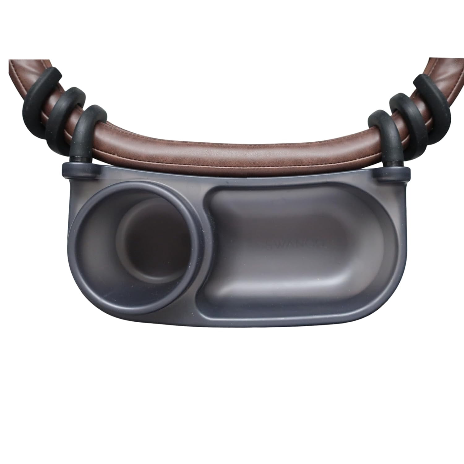 Universal Stroller Snack Tray | Pack of 2 | Compatible with Nuna | Stroller Cup Holder | Bumper Bar | Stroller Tray Attachment with Cups Holder for Baby Toddler | Stroller Accessories