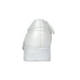 thumbnail image 4 of 24 HOUR COMFORT Norma Wide Width Comfort Shoes For Work and Casual Attire WHITE 6, 4 of 6