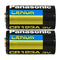 Panasonic CR123A 3V Long Lasting Lithium Batteries