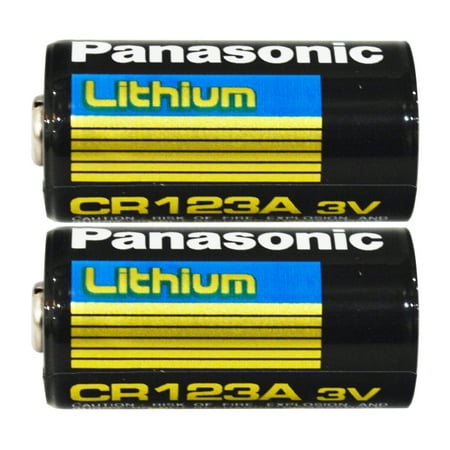 Panasonic CR123A 3V Long Lasting Lithium Batteries