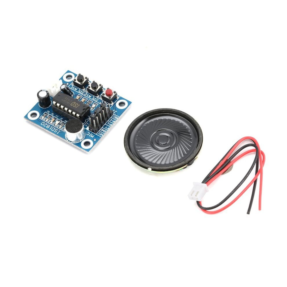 ISD1820 Sound Voice Recording Playback Module With Mic Sound Audio Loudspeaker 