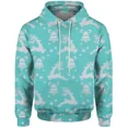 thumbnail image 4 of Sudadera con capucha con gráfico de regalo, ropa para hombre con copos de nieve, marcas Pinecone Y2k, ropa, sudaderas de moda para hombres, genial Papá Noel navideño, 4 of 4