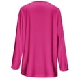 thumbnail image 3 of Fancifize Breast Cancer Cardigan for Women Cute Long Sleeve Pink Sweater Lightweight Casual Soft Knit Jacket Fall Winter Outwear for Going Out, 3 of 5