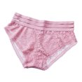 thumbnail image 6 of Bigersell Womens Thong Underwear Clearance Women's Briefs Seamless Panty Style P-287 Polyester Bikini Panties Ladies Thong Briefs High Waist Women's Bikini Panties Hot Pink One Size, 6 of 8