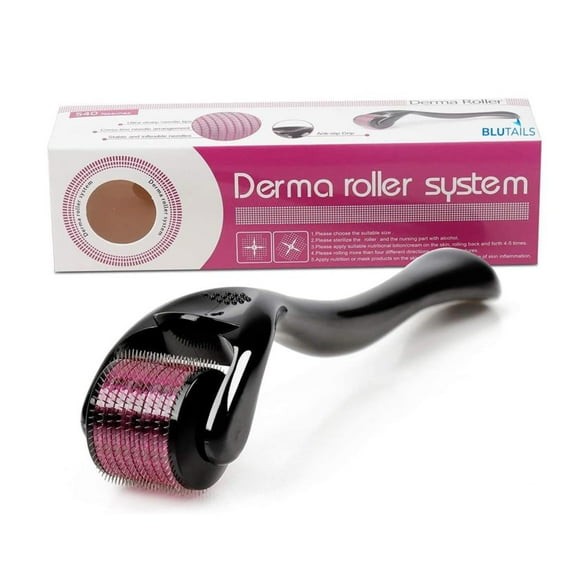 Derma Roller RadBizz de 0,25 mm con funda de almacenamiento para uso doméstico