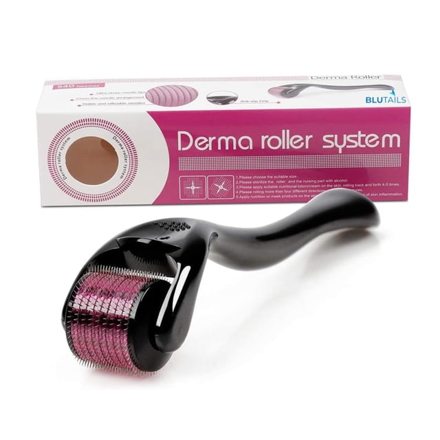 Derma Roller RadBizz de 0,25 mm con funda de almacenamiento para uso doméstico