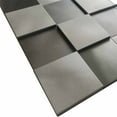 thumbnail image 4 of Mijas 11.97" x 11.97" Peel-and-Stick Mosaic Tile in Steel Grey (Pack of 11), 4 of 8