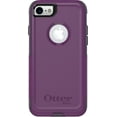 thumbnail image 3 of OtterBox Commuter Series Case for iPhone SE 3rd & 2nd gen & iPhone 8/7 Only - Non-Retail Packaging - Plum Way Plum Haze/Night Purple, 3 of 9