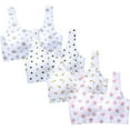 thumbnail image 1 of 4 piezas de sujetador de entrenamiento para niñas con espalda cruzada, sujetadores deportivos sin costuras, sujetadores invisibles para adolescentes, sujetador para,XL, 1 of 7