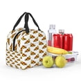 thumbnail image 4 of Naloa Pizza Print Lunch Box for Women Men,Insulated Lunch Bag,Lunchbox,Thermal Leakproof Cooler,Reusable Lunch Tote Bag for Work School Travel Picnic, 4 of 7