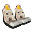 thumbnail image 2 of Pofeuu Dog Sitting In Bathtub With Duck On Head Print Automotive Car Seat Covers Flat Cloth Full Set Seat Covers,Car Seat Covers front seats for Cars Trucks and SUVs-2 PCS, 2 of 9