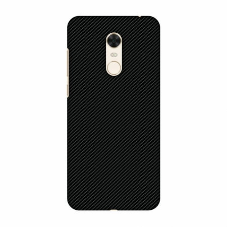Carbon Star Snap - Xiaomi Redmi Note 5 Case, Premium Handcrafted Printed Designer Hard Snap On Case Back Cover with Screen Cleaning Kit for Xiaomi Redmi Note 5 - Carbon Black With Texture