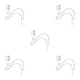 thumbnail image 2 of Soportes para macetas Bearachild colgar en la pared color blanco 12 pulgadas, 2 of 6
