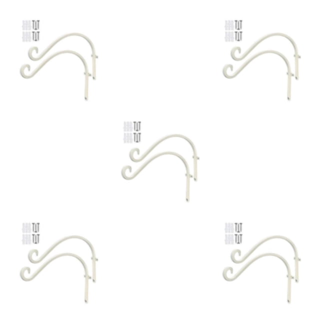 Juego de 2 Macetas Duraderas Yuarrent para Colgar en la Pared Color Blanco