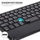 thumbnail image 4 of Teclado inalámbrico Bluetooth 3.0 de 59 teclas con teclado táctil para Android /Windows /iOS Abanopi Teclado Bluetooth/Negro, 4 of 7
