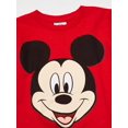 thumbnail image 2 of Disney Boys' Toddler Mickey, Goofy, Donald 3-Pack T-Shirts Toddler Boys 5T Red/Kelly/Royal, 2 of 4